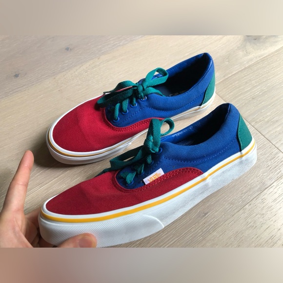 Vans Old Skool Canvas Sneakers Primary Color Block - Kids’ Size 5.5 - Picture 4 of 11